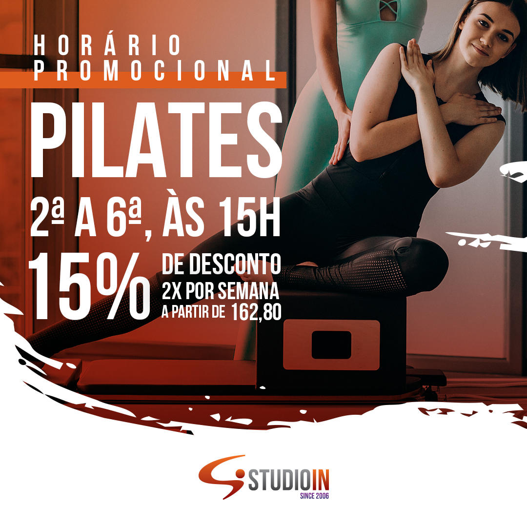 Horário Promocional: Pilates