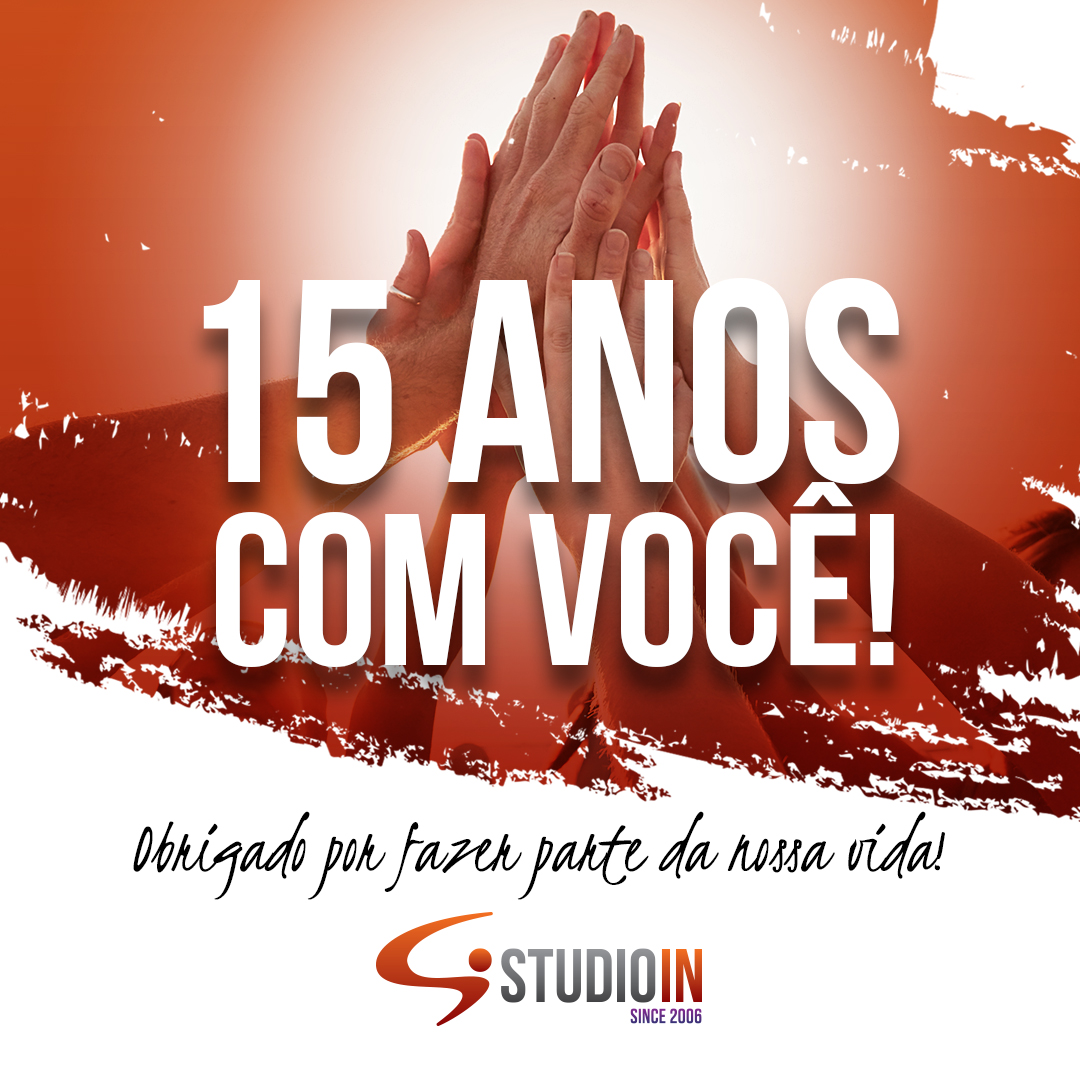 15 anos com você!