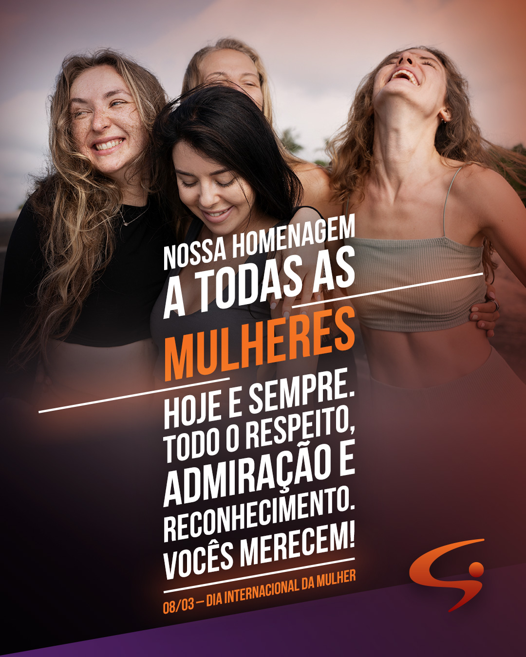 Nossa homenagem a todas as Mulheres hoje e sempre. Todo o respeito, admiração e reconhecimento. Vocês merecem! Feliz Dia Internacional da Mulher! 