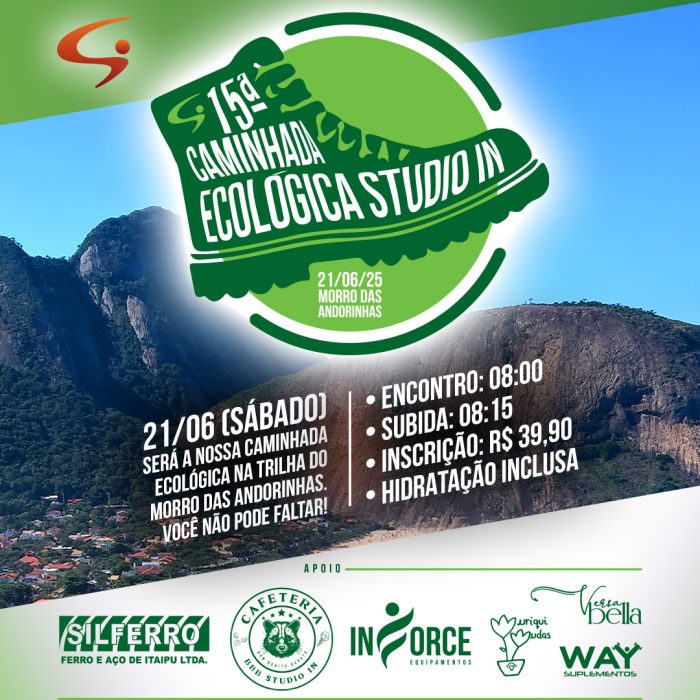 15ª Caminhada Ecológica Studio In Morro das Andorinhas