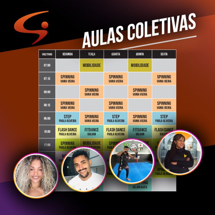 Aulas Coletivas – Novidades