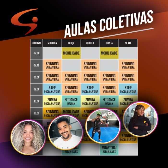 Aulas Coletivas – Novidades